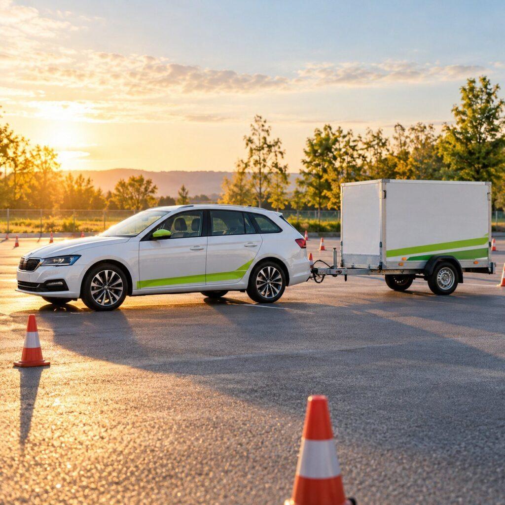 Fahrstunden für Auto und Anhänger – Fahrschule Pilates